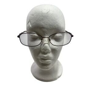 Saks Fifth Avenue Titanium 135 Eye Glass Frames 283/T‎ UU3 135 Bronze Metal